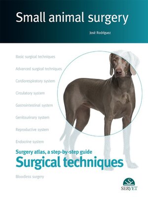 cover image of Surgical techniques. Small animal surgery
